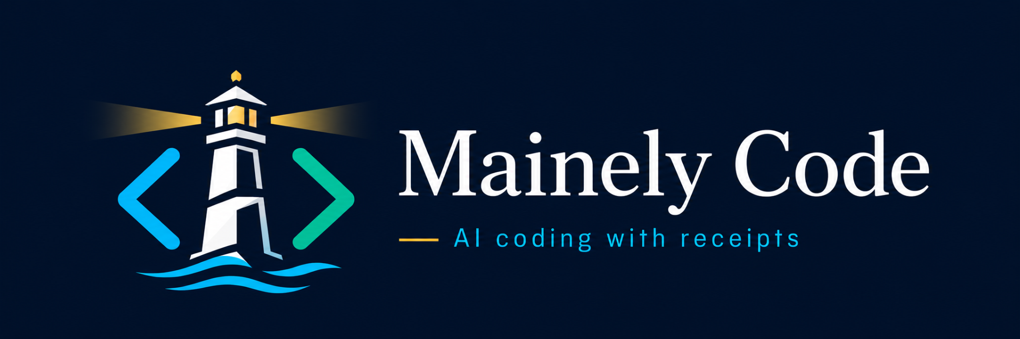 Mainely Code — AI coding with receipts